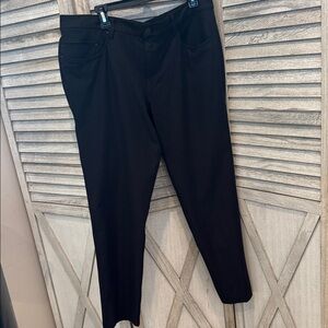 204. lululemon athletica Men's Black Chinos black pants Rn106259 size 38